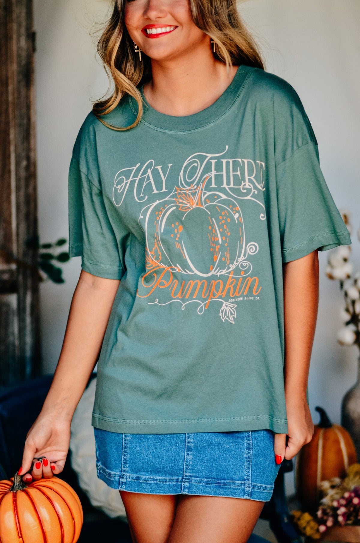 Hay There Pumpkin Tee
