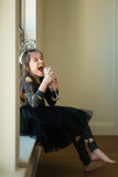 Black Swiss Dot Tutu