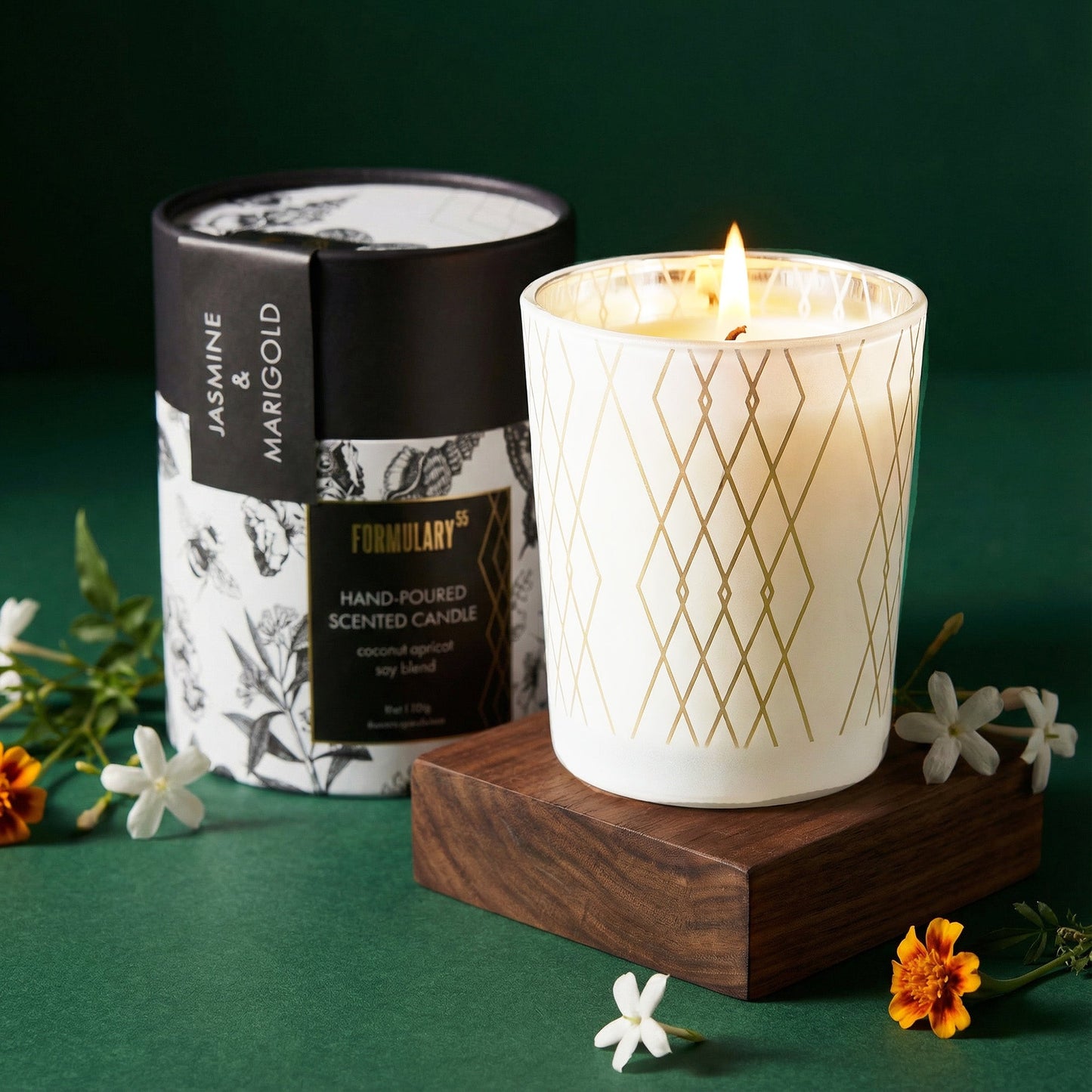 Jasmine & Marigold - Glow Candle