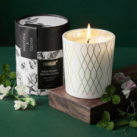 Sweet Pea & Clover - Glow Candle