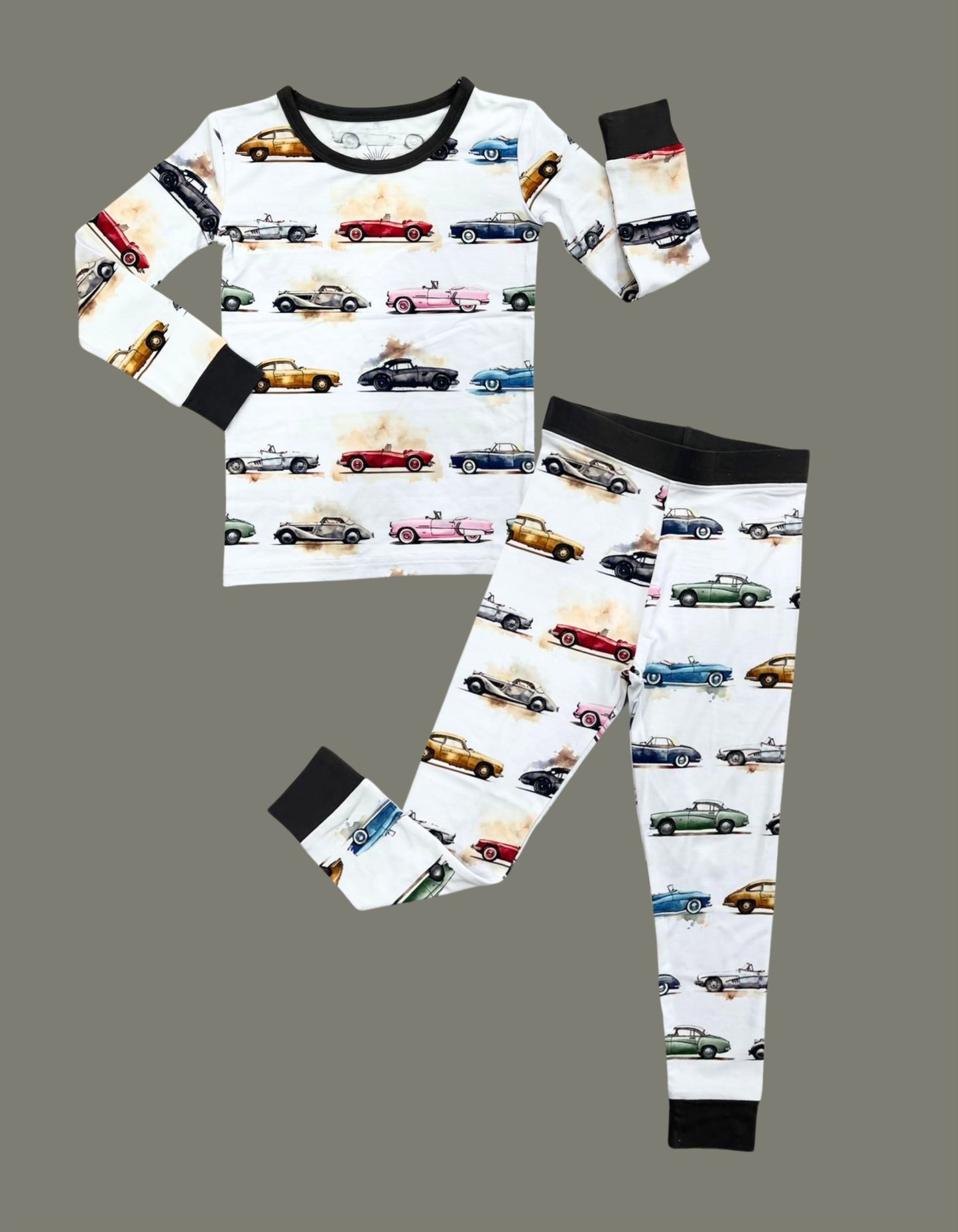 Walter’s Vintage Vrooms Long Sleeve Lounge Set