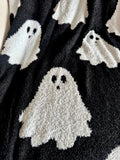 Spooky Ghost Throw Blanket