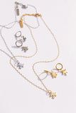 Puzzle Piece Huggie Hoops
