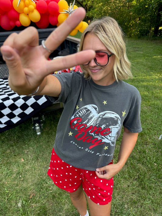 Kansas City Game Day Helmet Tee