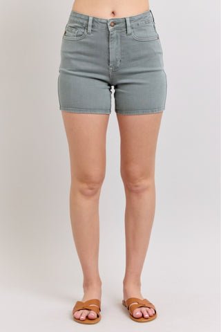 FINAL SALE-Judy Blue Garment Dyed Judy Blue Shorts