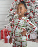 Plaid Bamboo Kids Pajamas