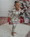 Plaid Bamboo Kids Pajamas