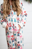 Nutcracker Zip Onesie Lounge Set