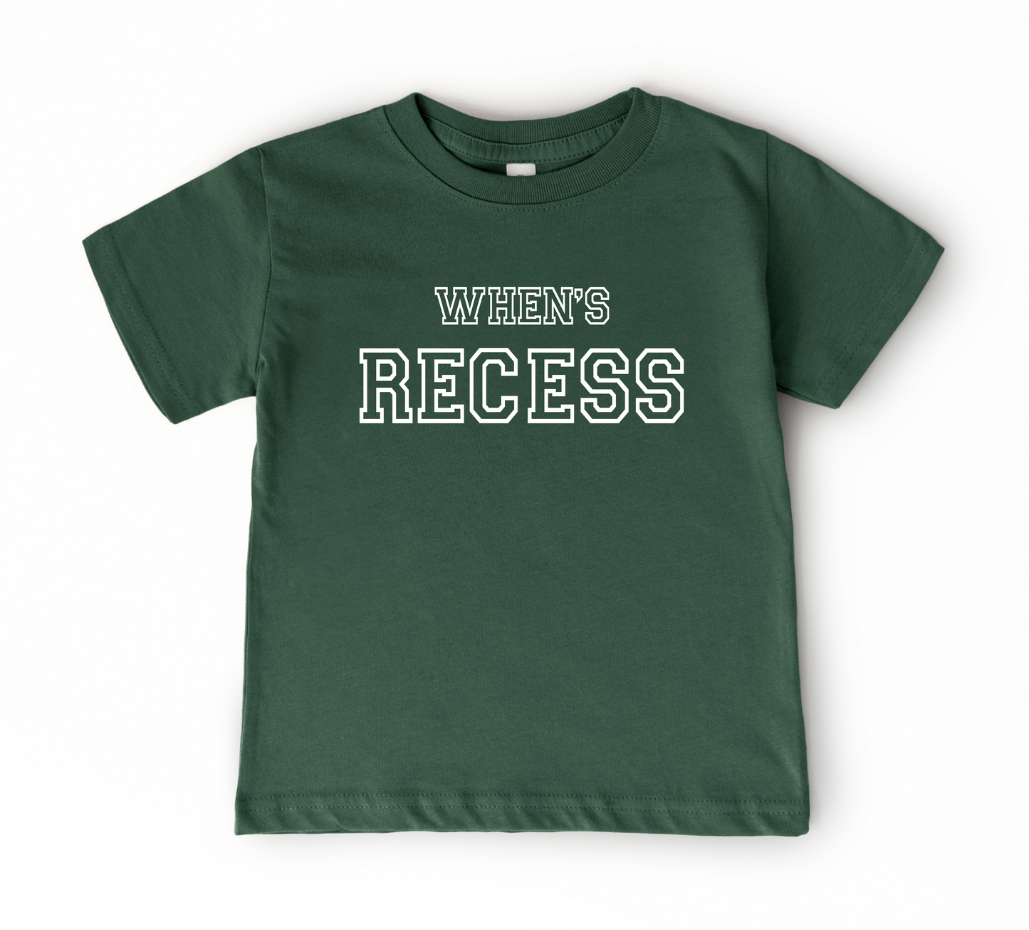 When's Recess