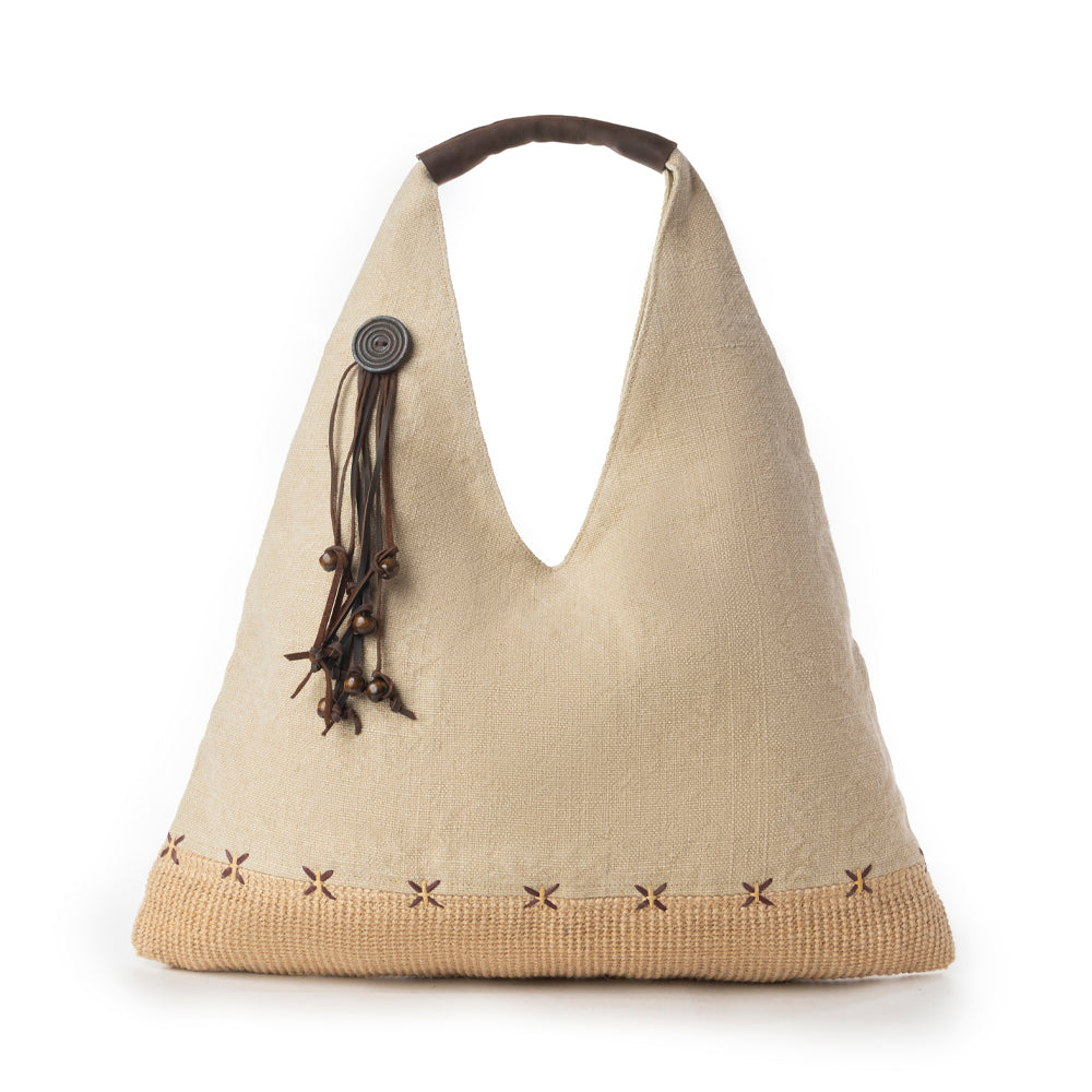Sandmoor Soft Shoulder Bag in Sandy Espresso