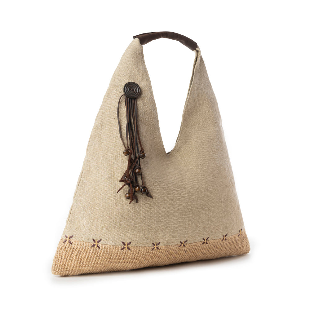 Sandmoor Soft Shoulder Bag in Sandy Espresso