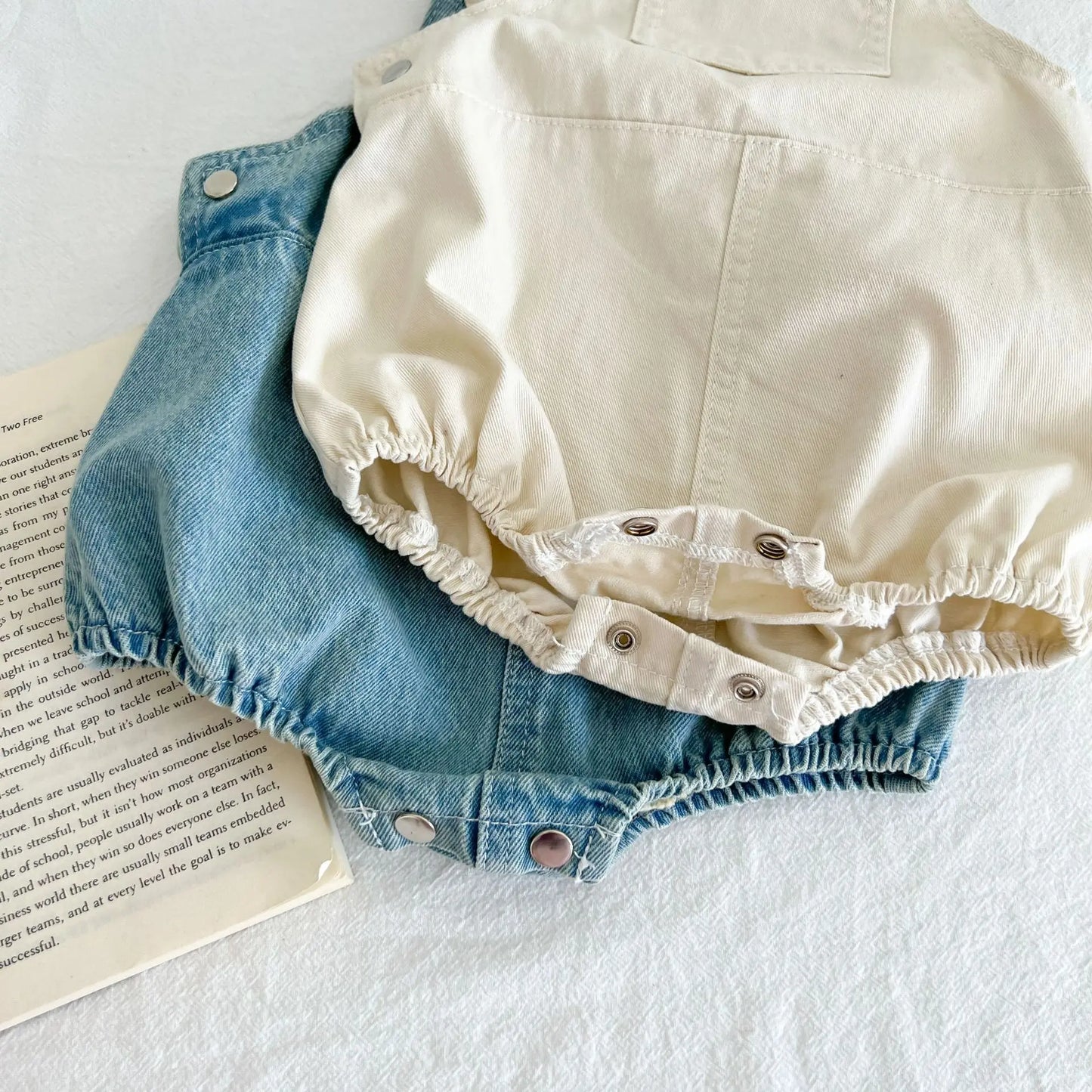 Front Pocket Baby Romper