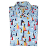 Super Stretch - Sailin Away Hawaiian Shirt