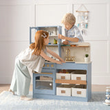 Tiny Land® Serenity Play Kitchen - Lagoon Blue