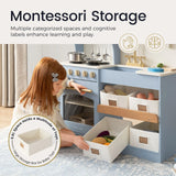 Tiny Land® Serenity Play Kitchen - Lagoon Blue