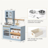 Tiny Land® Serenity Play Kitchen - Lagoon Blue