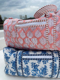 Quilted Block-Print - Aubrey Collection