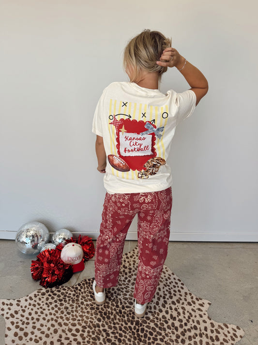 Kansas City Gold Helmet Tee