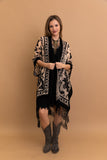 Velvet Dream Mesh Tapestry Kimono