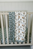 Southwest Aztec Muslin Crib Sheet