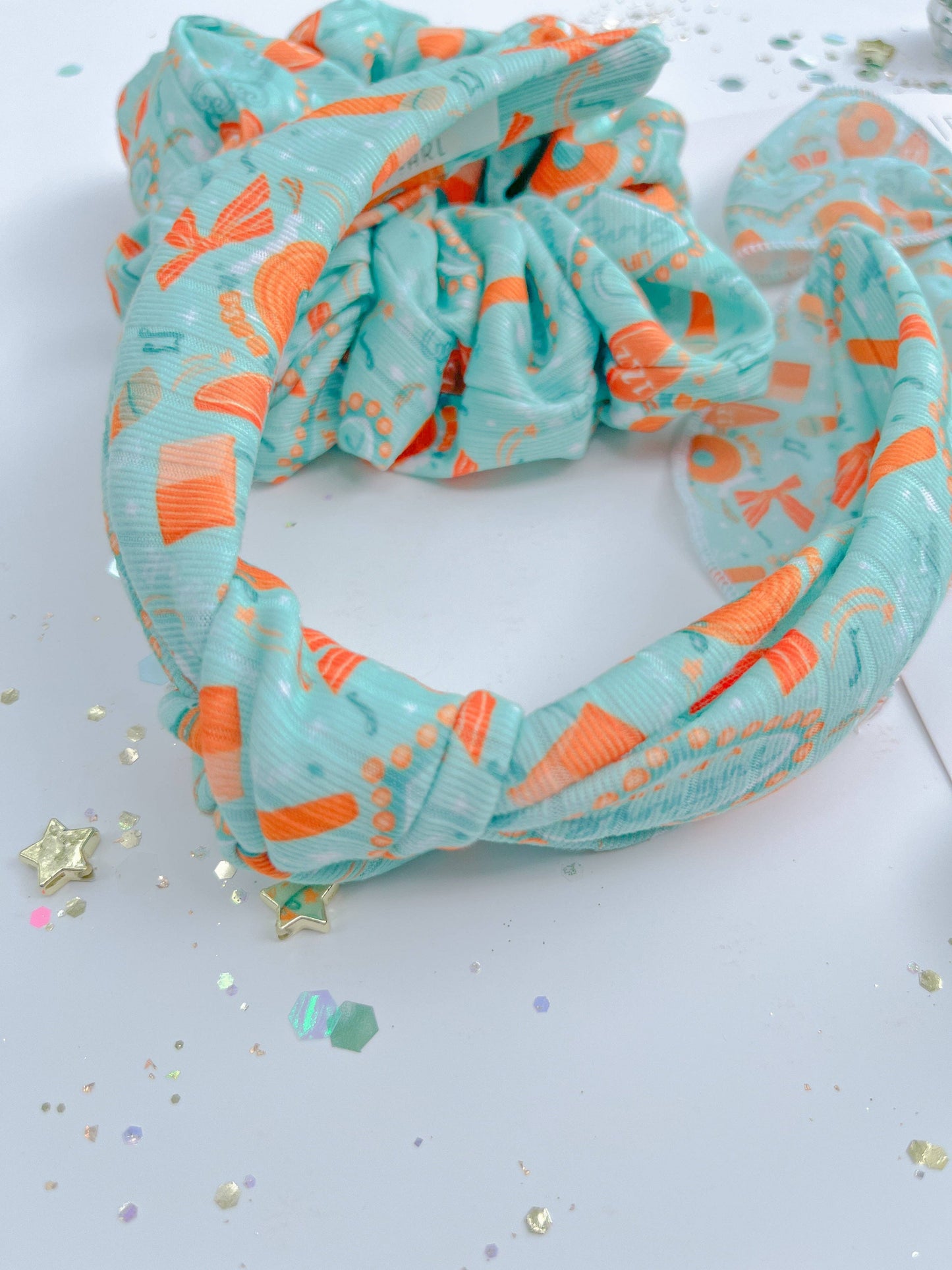 Evie Pearl Handmade LLC - Showgirl Era Knotted Headband for Girls & Women