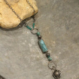 FINAL SALE - Rough and Tumble Drop Pendant Necklace
