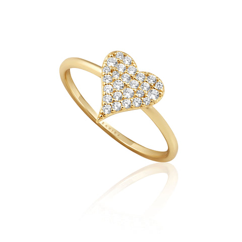 Audrey Heart Ring