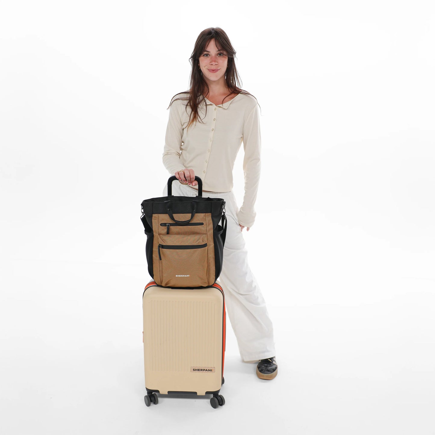 Soleil AT | Multi-Wear Travel Bag - Smoky Orchid Pink