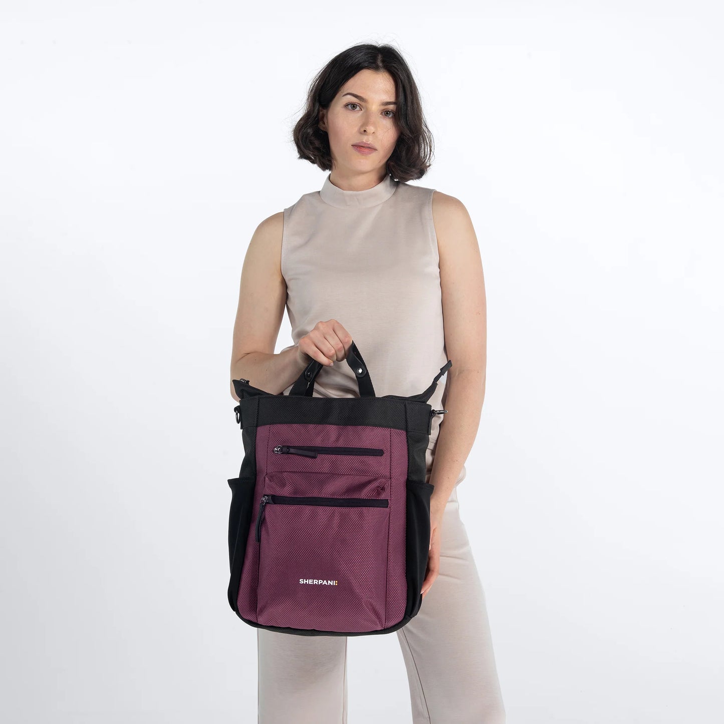 Soleil AT | Multi-Wear Travel Bag - Smoky Orchid Pink