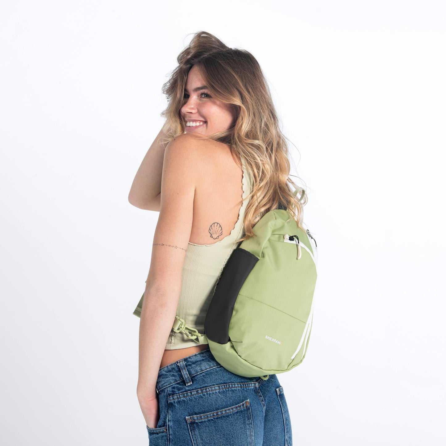 Wayfarer | Convertible Sling - Palm Green