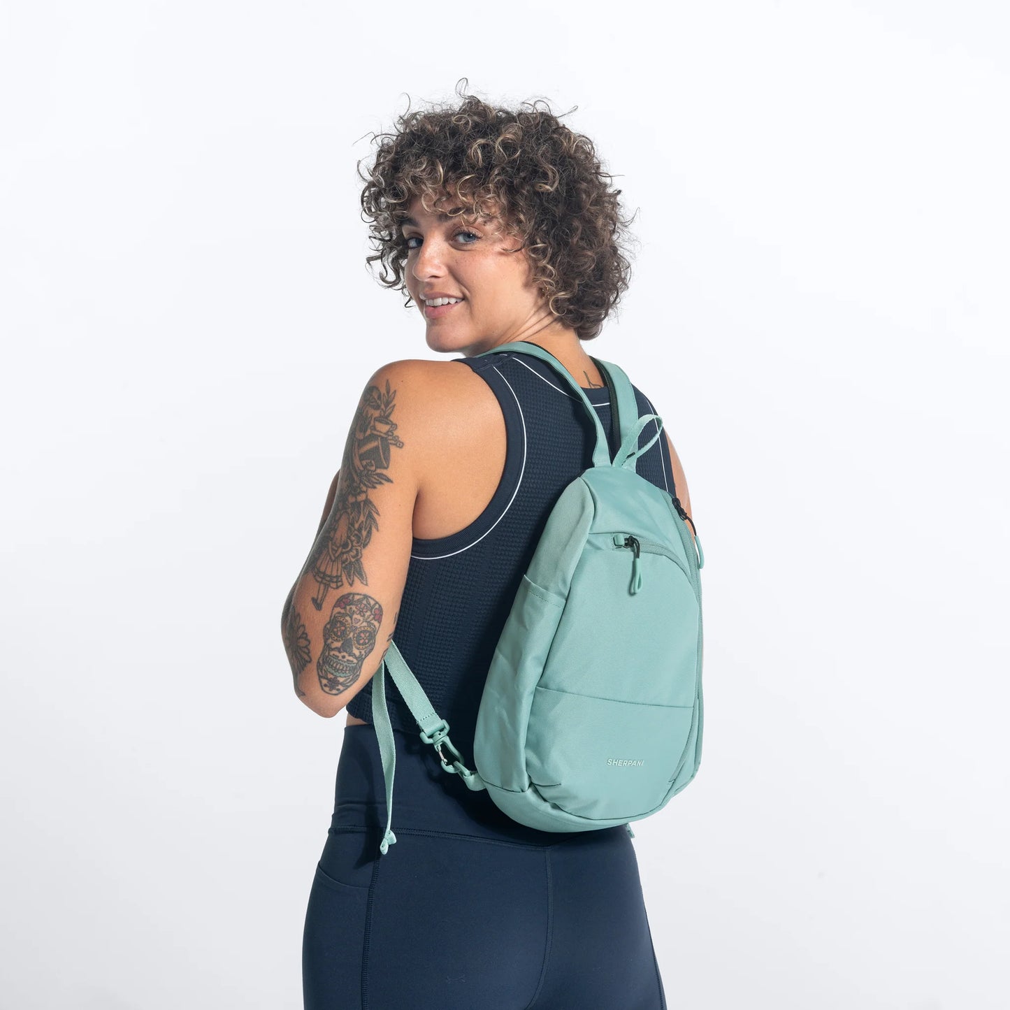 Wayfarer | Convertible Sling - Palm Green