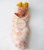 Bamboo Stretch Swaddle - Vintage Sunshine