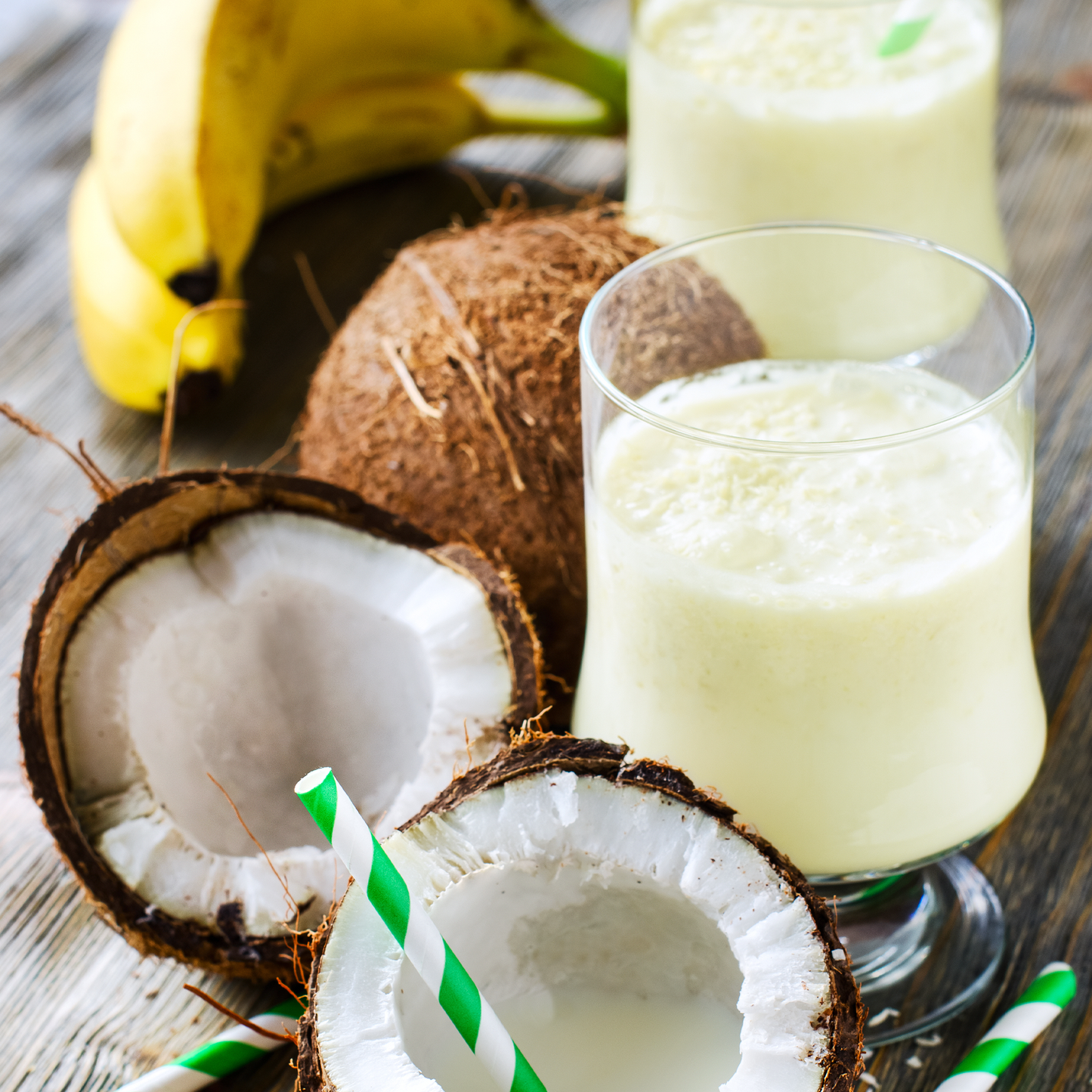 Banana Coconut Daiquiri Cocktail Drink Mix | Wine Slush & Mocktail Mixer Jar