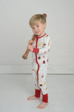 Baseball Bamboo Romper
