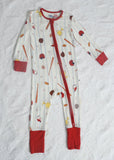 Baseball Bamboo Romper