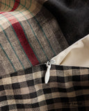 British Vintage Plaid Bedding Set / Red