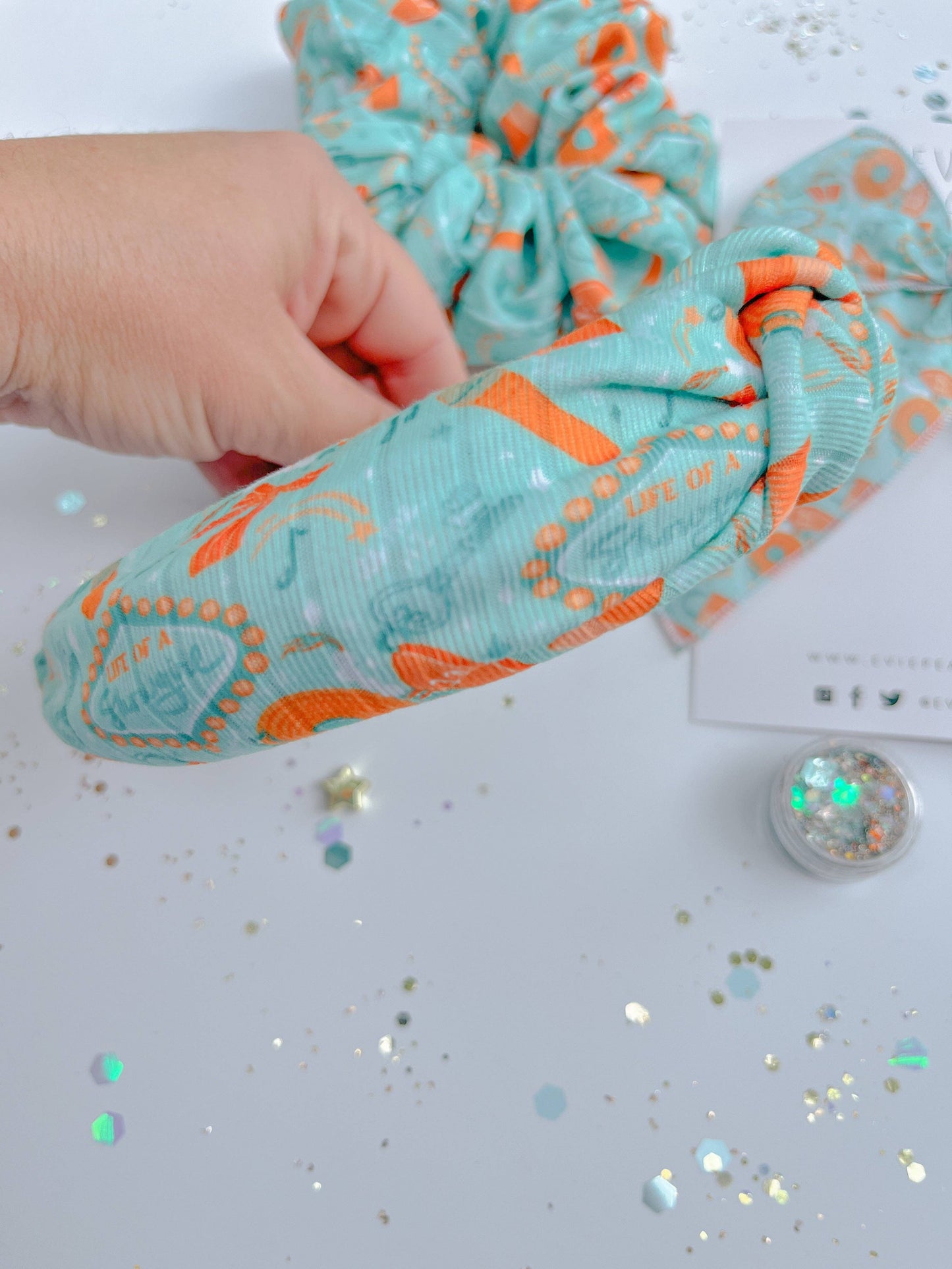 Evie Pearl Handmade LLC - Showgirl Era Knotted Headband for Girls & Women