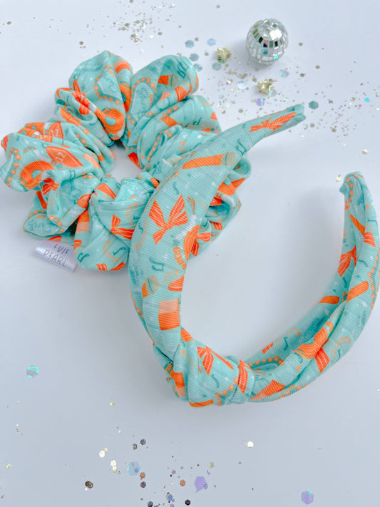 Evie Pearl Handmade LLC - Showgirl Era Knotted Headband for Girls & Women