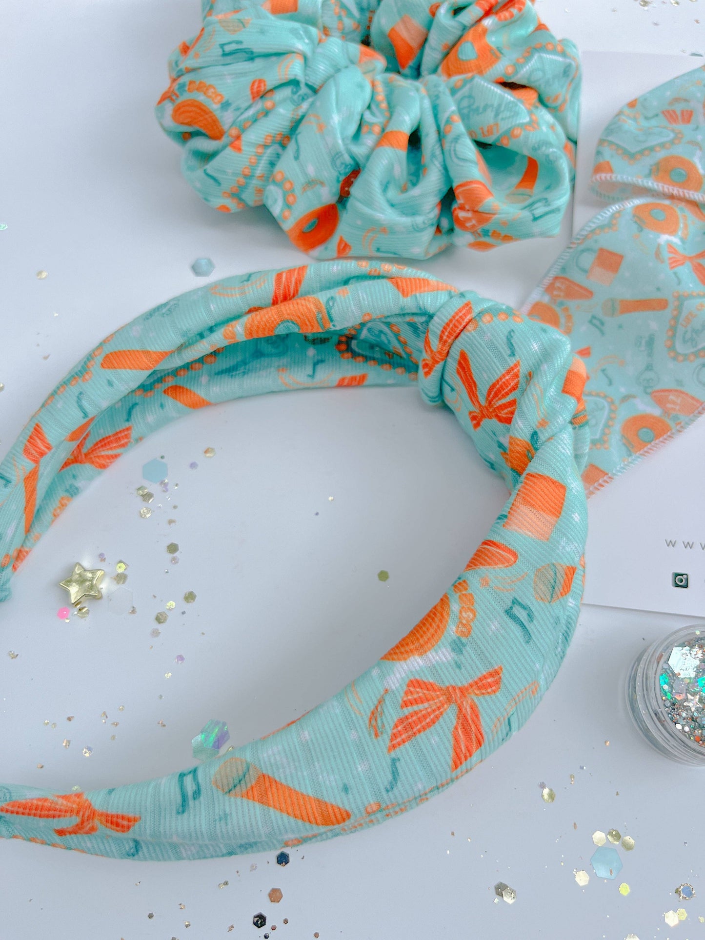Evie Pearl Handmade LLC - Showgirl Era Knotted Headband for Girls & Women