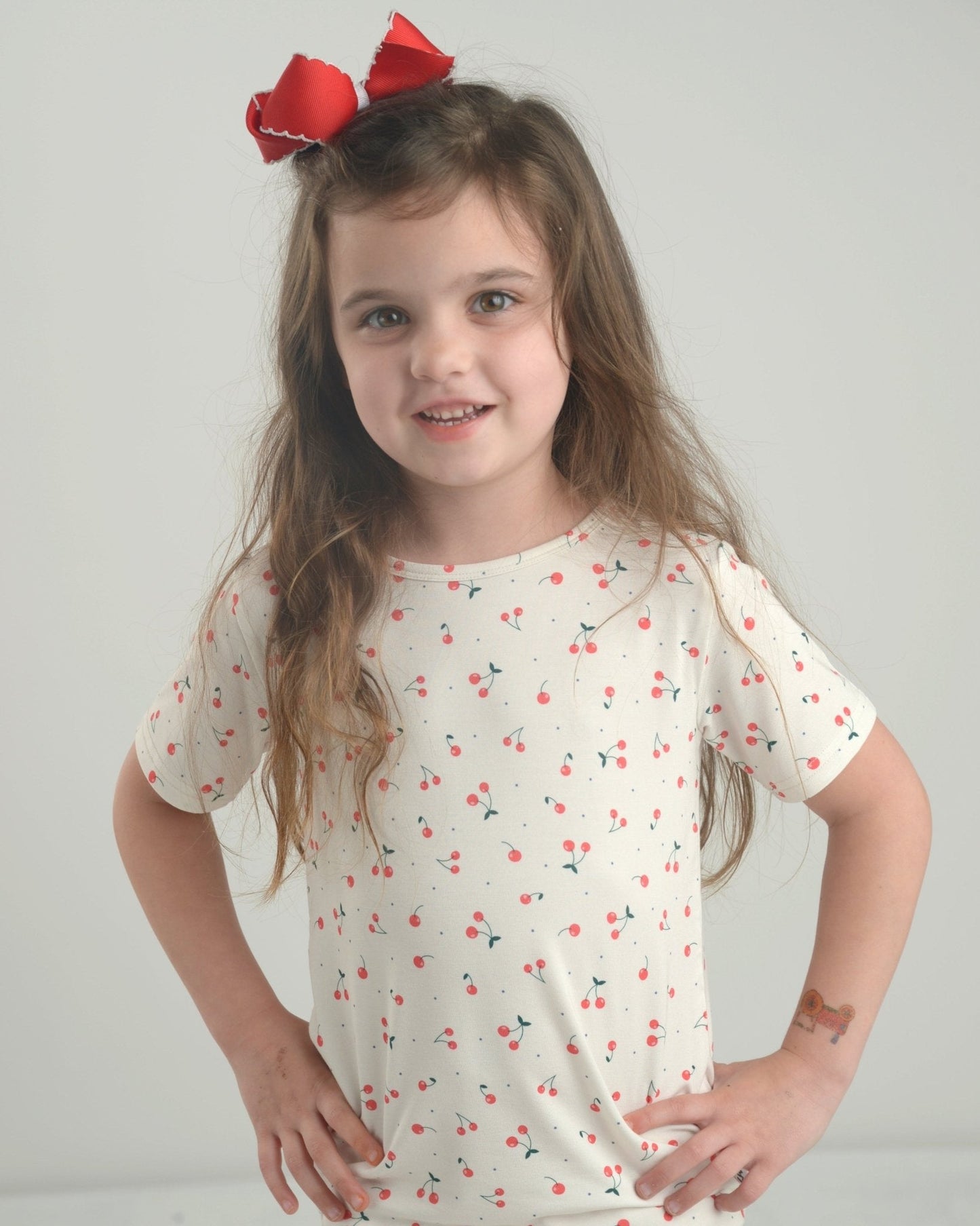 Cherry Bamboo Pajama Set