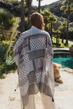 Color Graded Patchwork Kimono