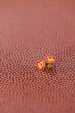 Desert Peach - #87 Heart Stud Earrings