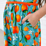 Darlin' Clementine Wide Leg Romper