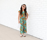 Darlin' Clementine Wide Leg Romper