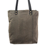 Tote Leather/Canvas Bag