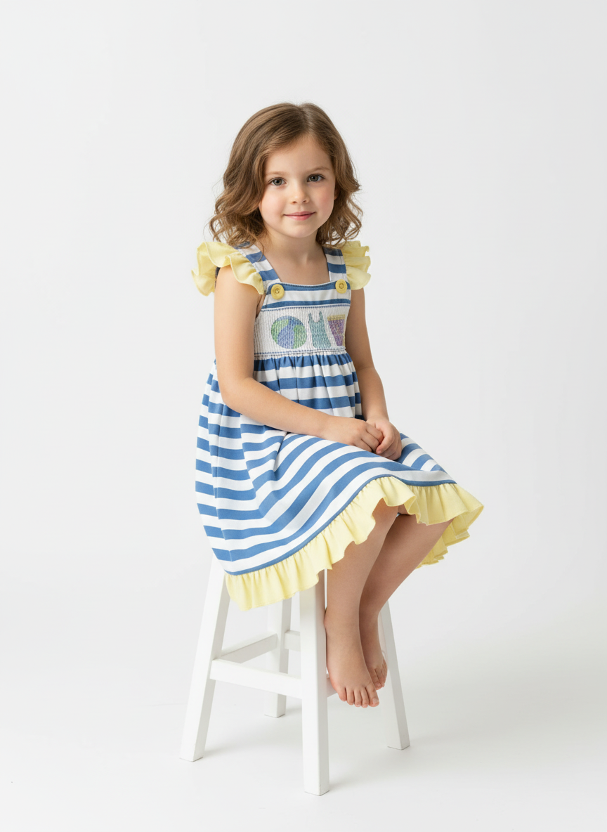 Beach ball seaside dress (preorder)