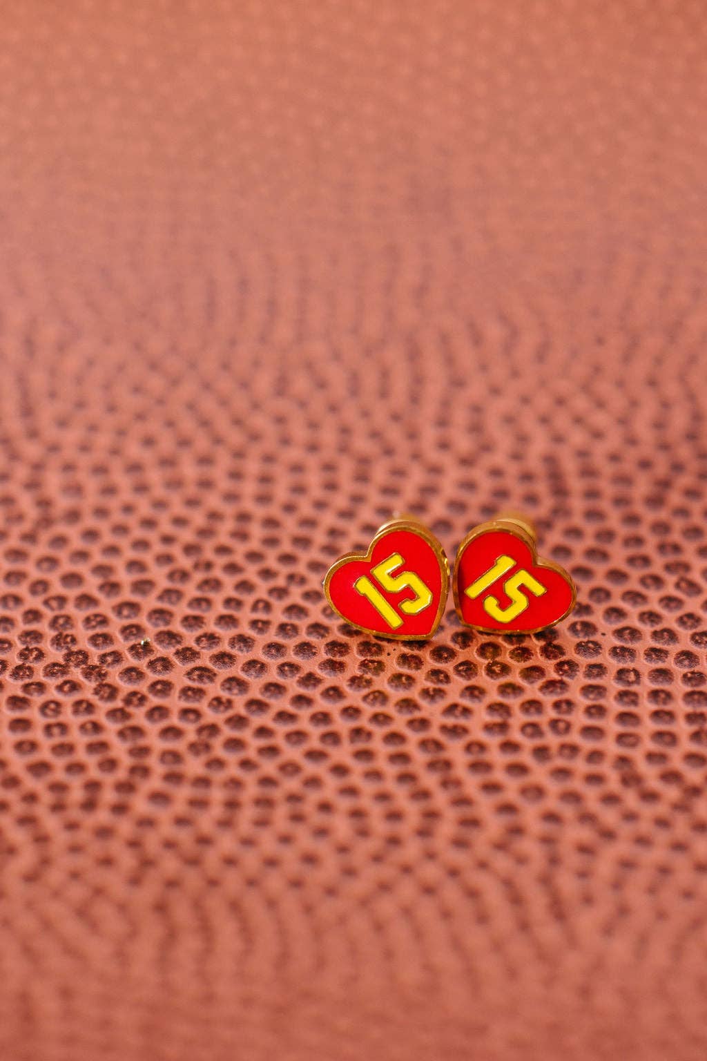 #15 Heart Stud Earrings