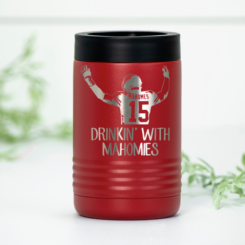 Drinkin With Mahomies Engraved Can Cooler