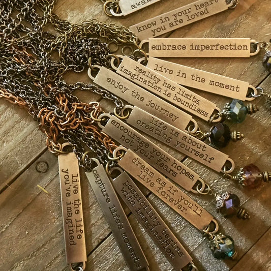 Pick A Quote Necklace