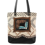 Tote Leather/Canvas Bag